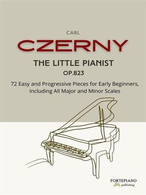 cover image of Czerny--The Little Pianist op.823